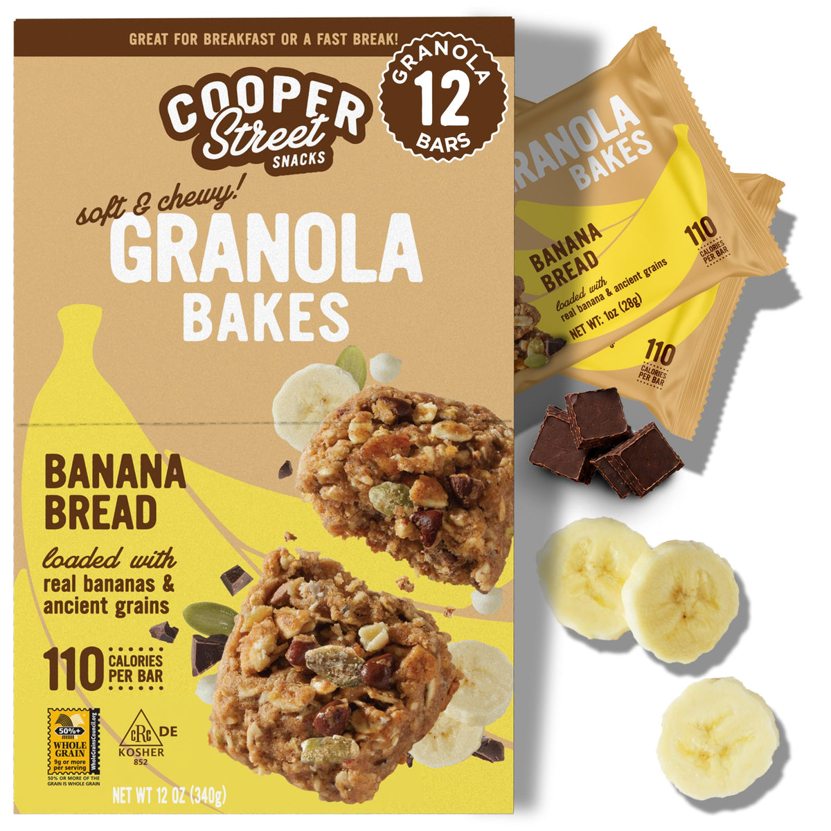 Cooper Street Soft-Baked Oat, Grain & Seed Granola Bars