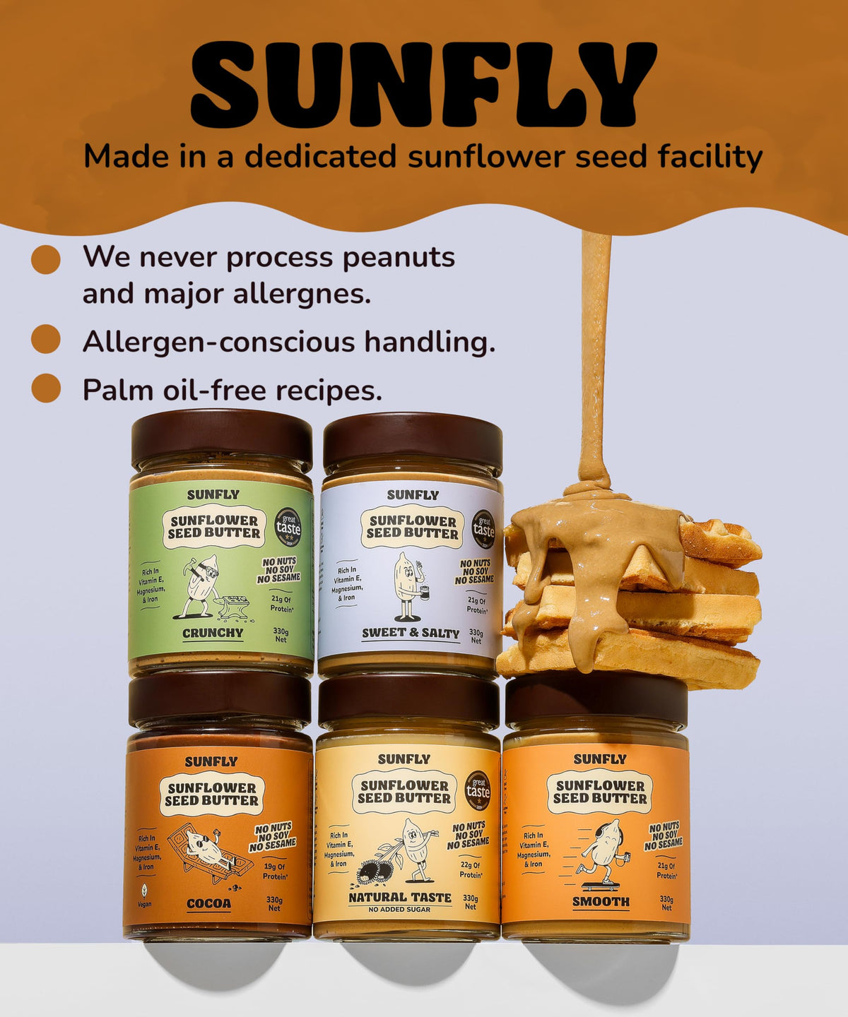 SUNFLY Sunflower Seed Butter
