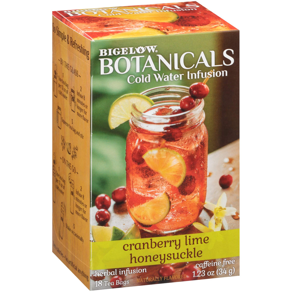 Bigelow Botanicals Caffeine-Free Flavored Herbal Tea Bags