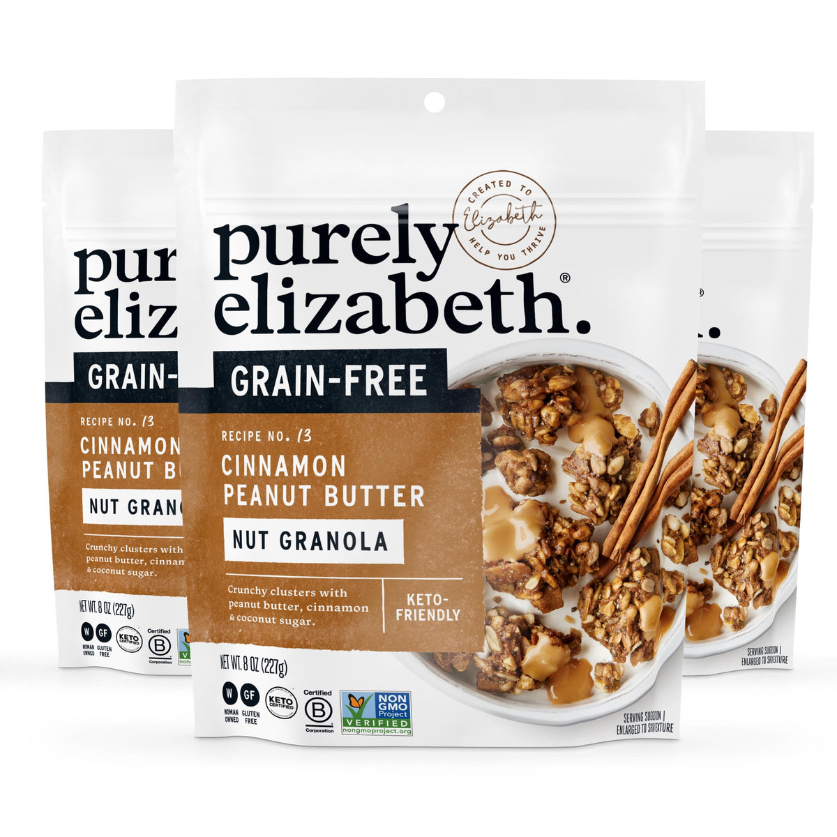 Purely Elizabeth Grain-Free Gluten-Free Granola, Non-GMO