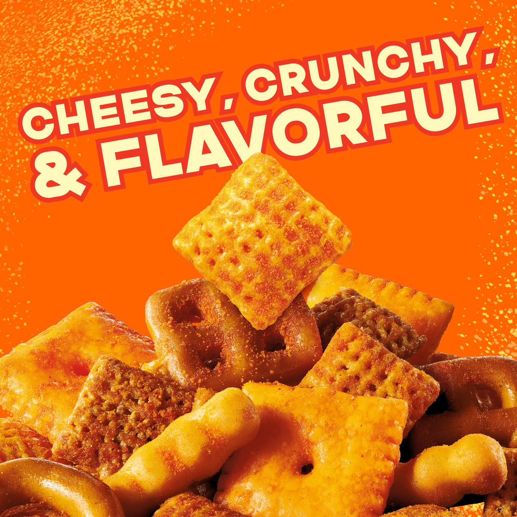 Chex Mix Crunchy Snack Mix, 20 oz Resealable Tub