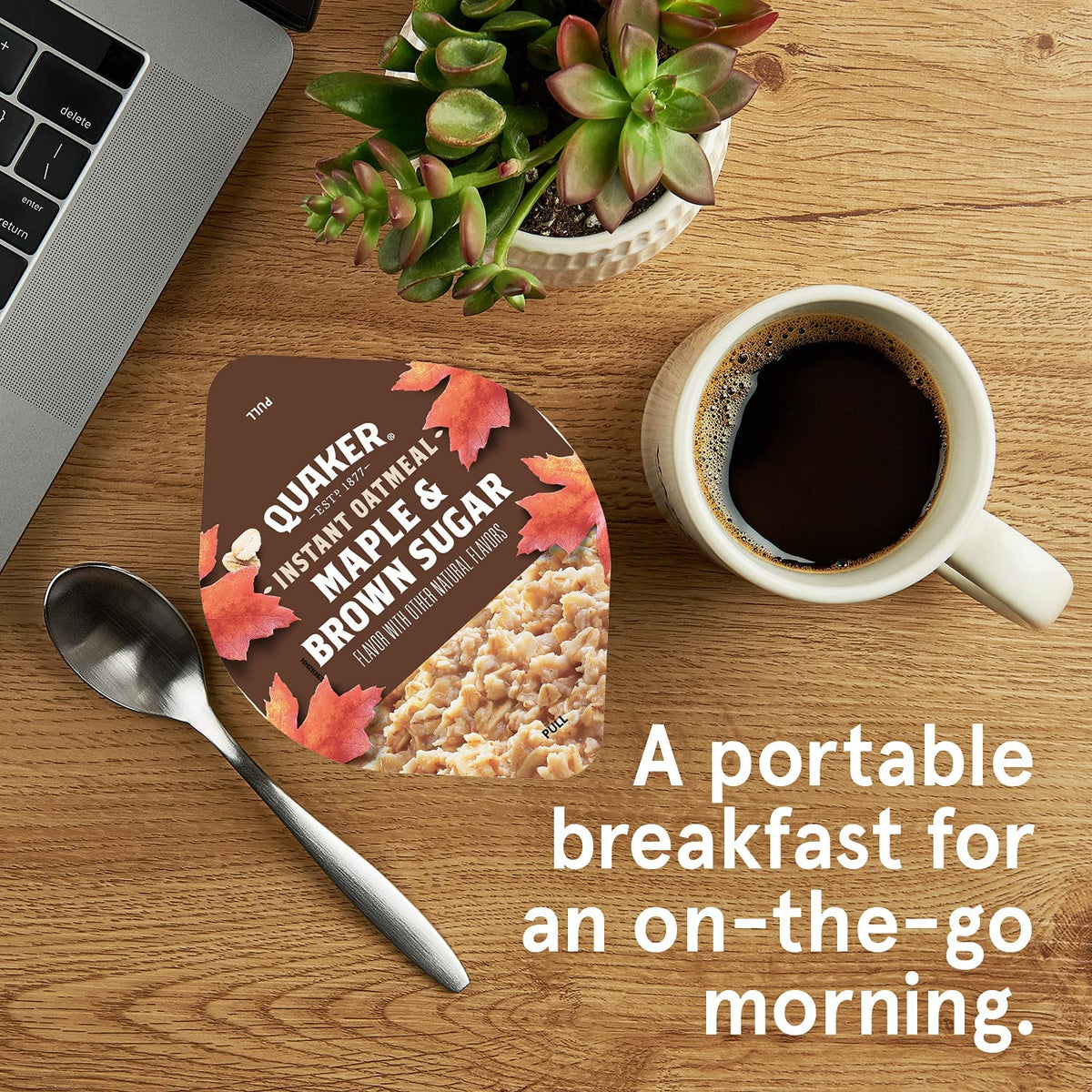 Quaker Protein Maple Instant Oatmeal Express Cups