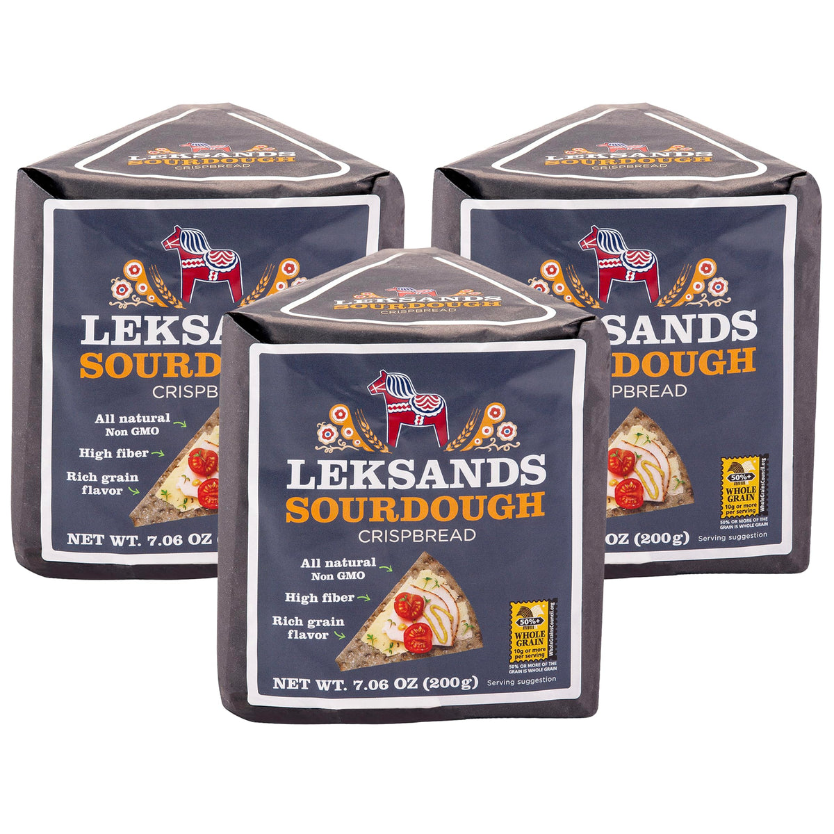 Sourdough Crispbread Triangles for Snacks & Appetizers