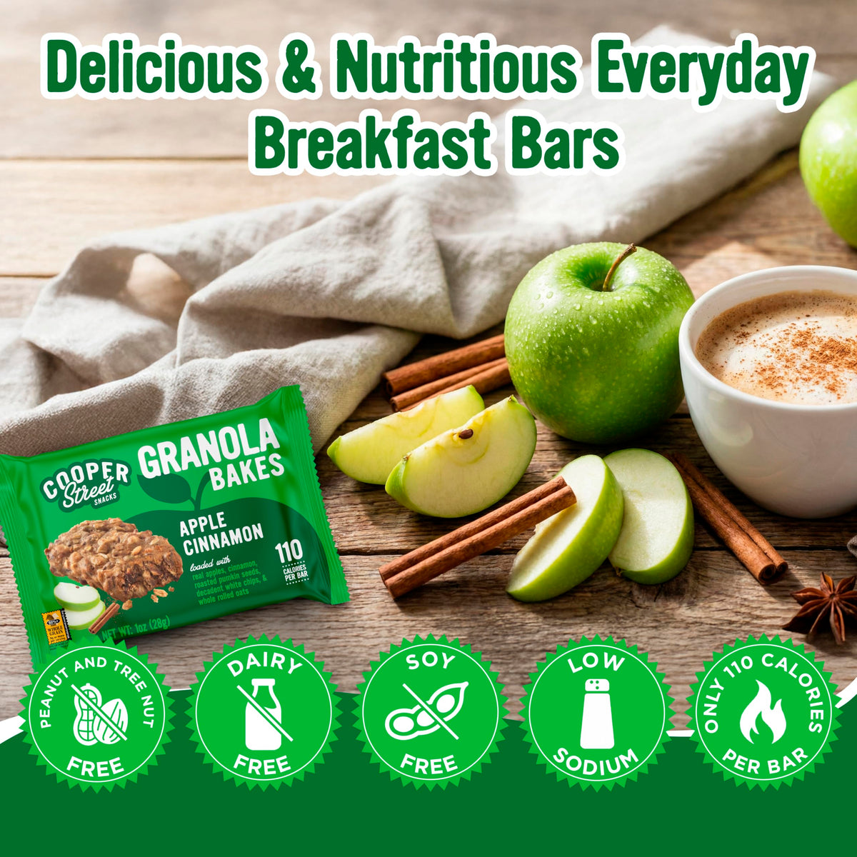 Cooper Street Soft-Baked Oat, Grain & Seed Granola Bars