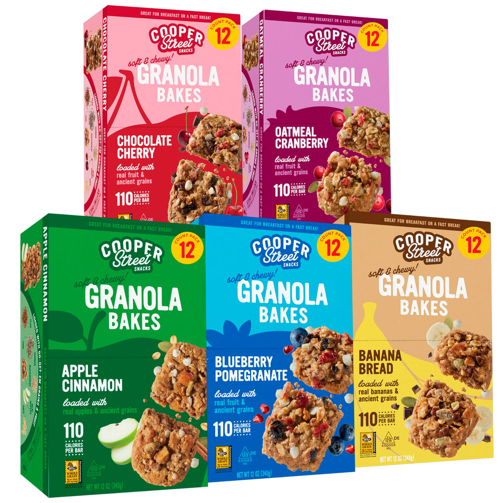 Cooper Street Granola Bakes for Breakfast & Snacking