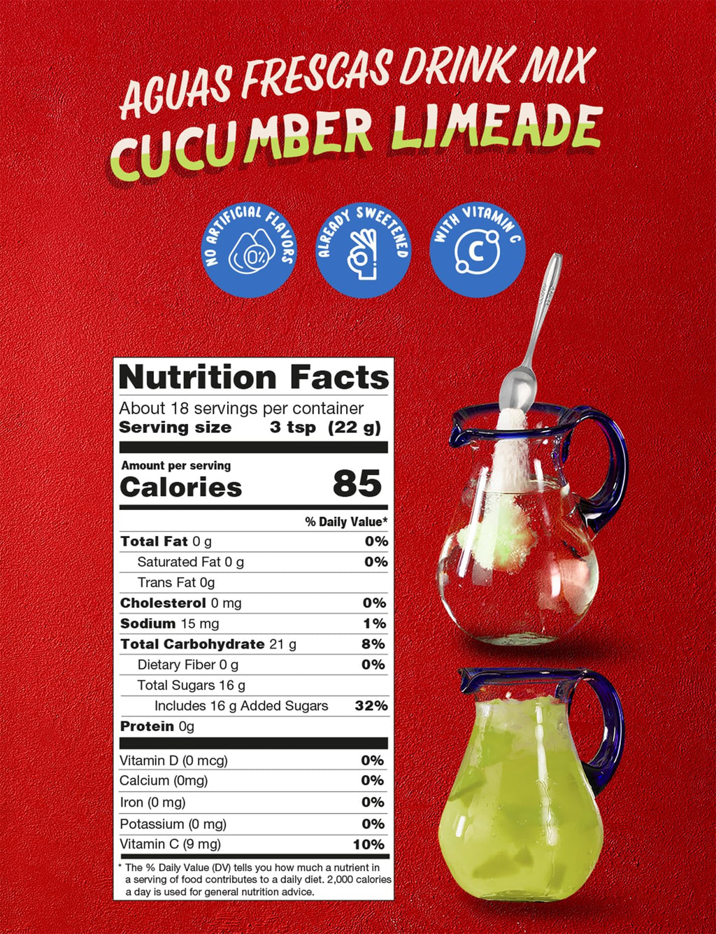 Klass Aguas Frescas Tropical Variety Drink Mix, 4 Flavors