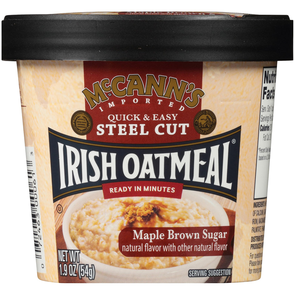 McCann's Vanilla Honey Instant Oatmeal Cups, 1.9 oz, 12-Pack