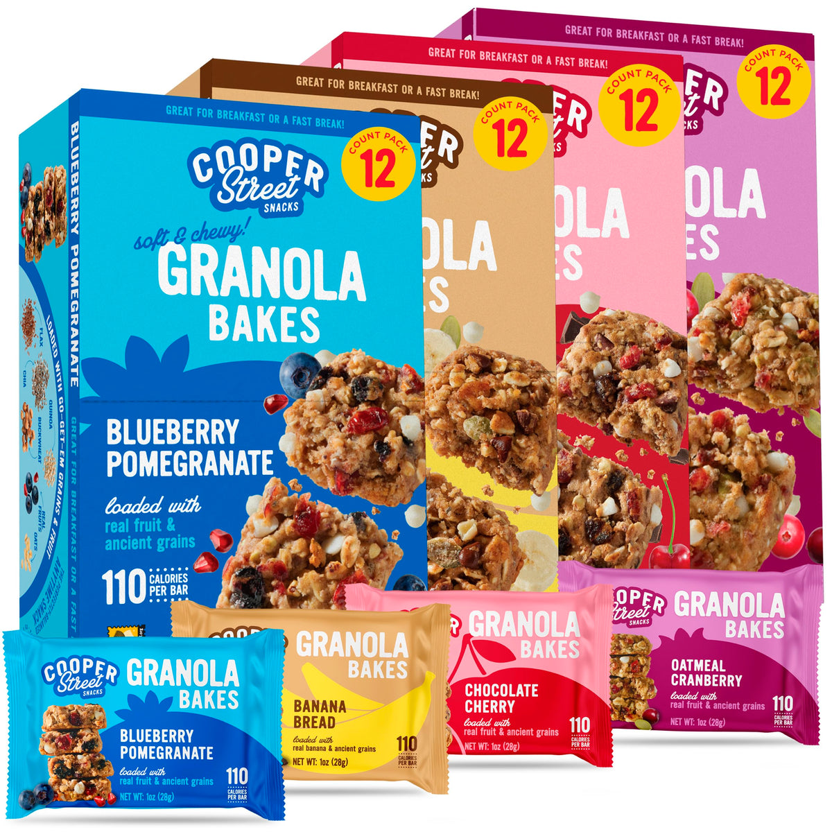 Cooper Street Granola Bakes for Breakfast & Snacking