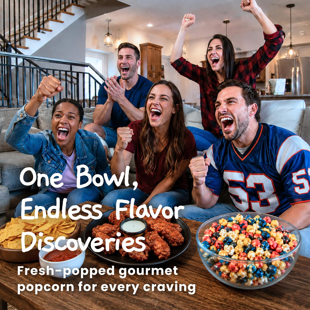 HR Poppin' Smoky Cheddar Bacon Popcorn, 3.5 oz (12-Pack)