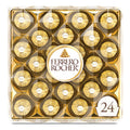 Ferrero Rocher Milk Chocolate Hazelnut Gift Box, 24 Count